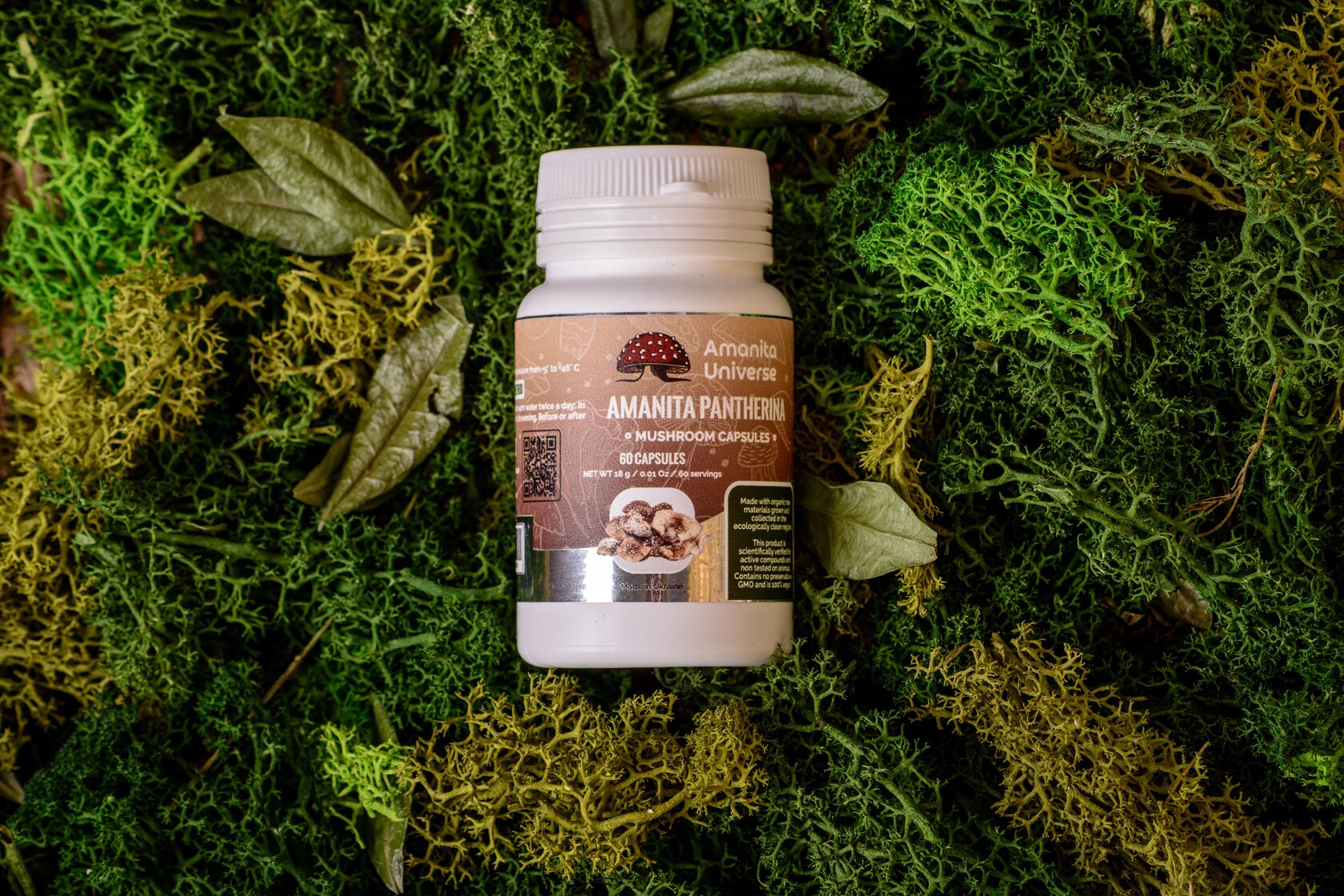 Amanita pantherina capsules 60 x 0.3 g