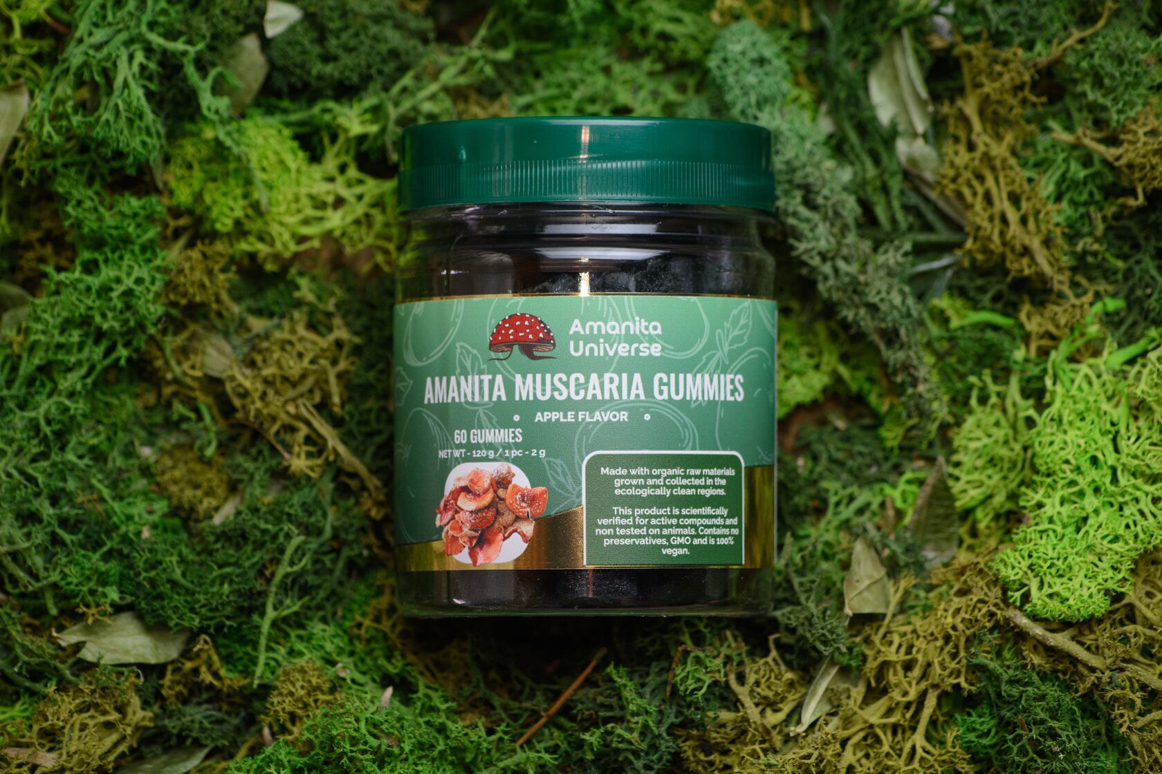 Amanita muscaria Apple marmalade 60 pc