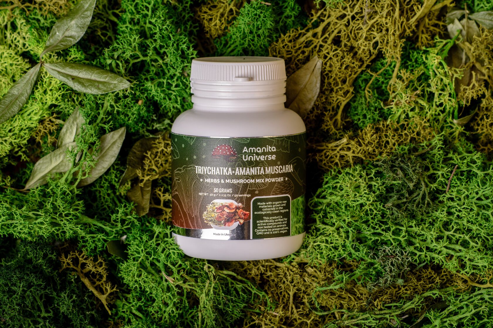 Triychatka antiparasitic with ground amanita 50 g