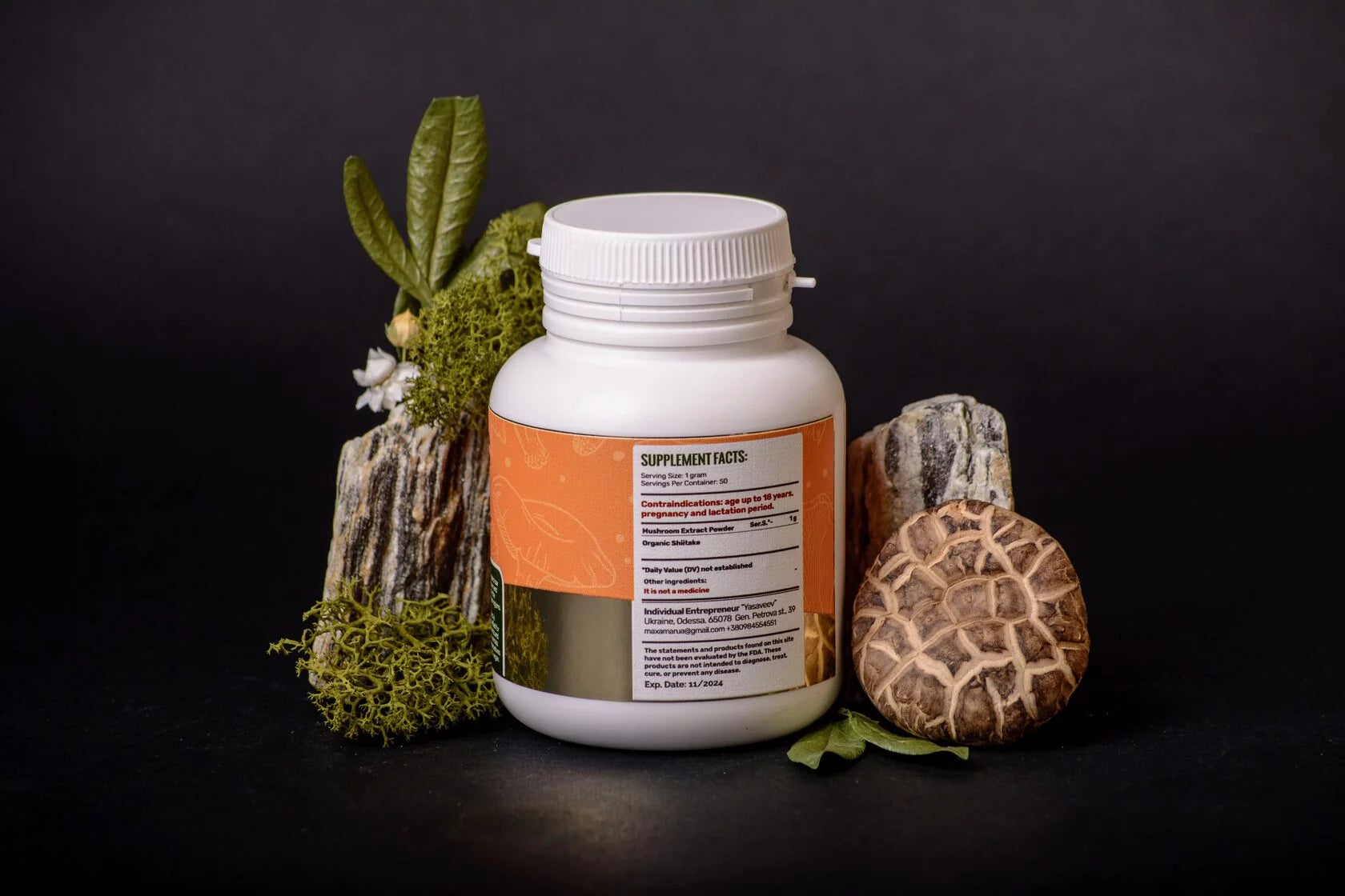 Shiitake ground 50 g