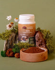 Ground birch chaga
