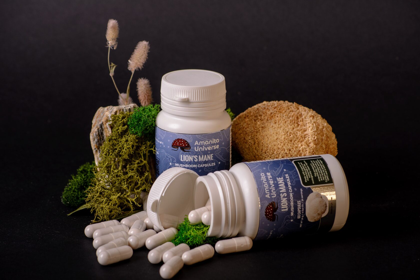 Lion's mane capsules of 0.4 g