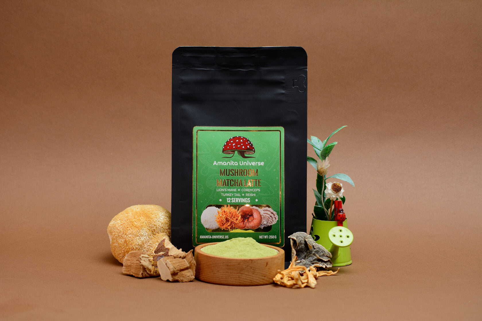 Mushroom matcha, 250 g