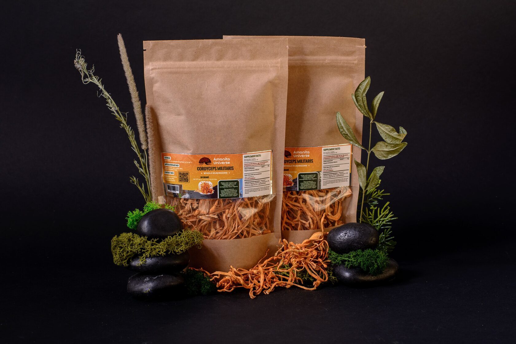 Cordyceps militaris whole