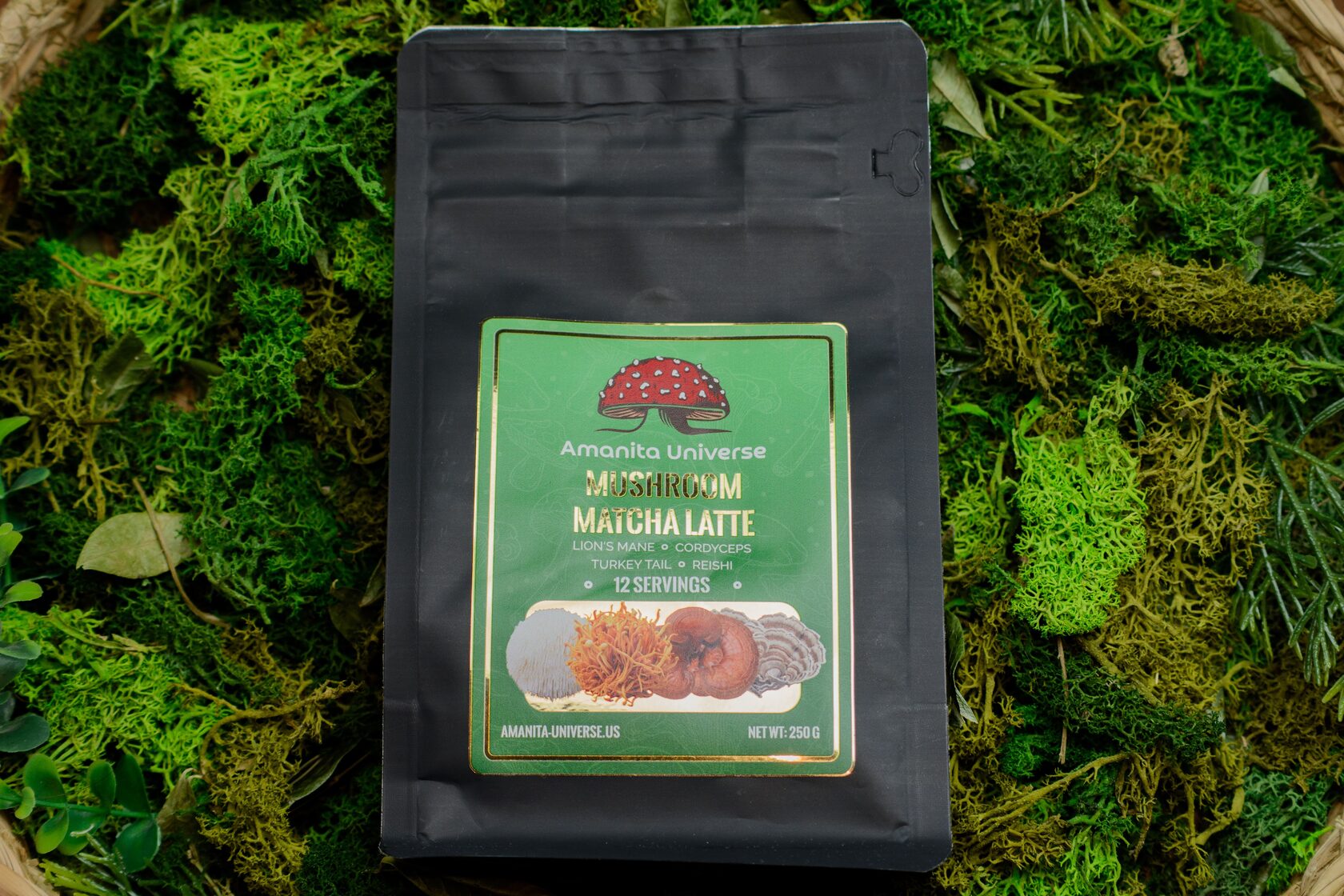 Mushroom matcha, 250 g