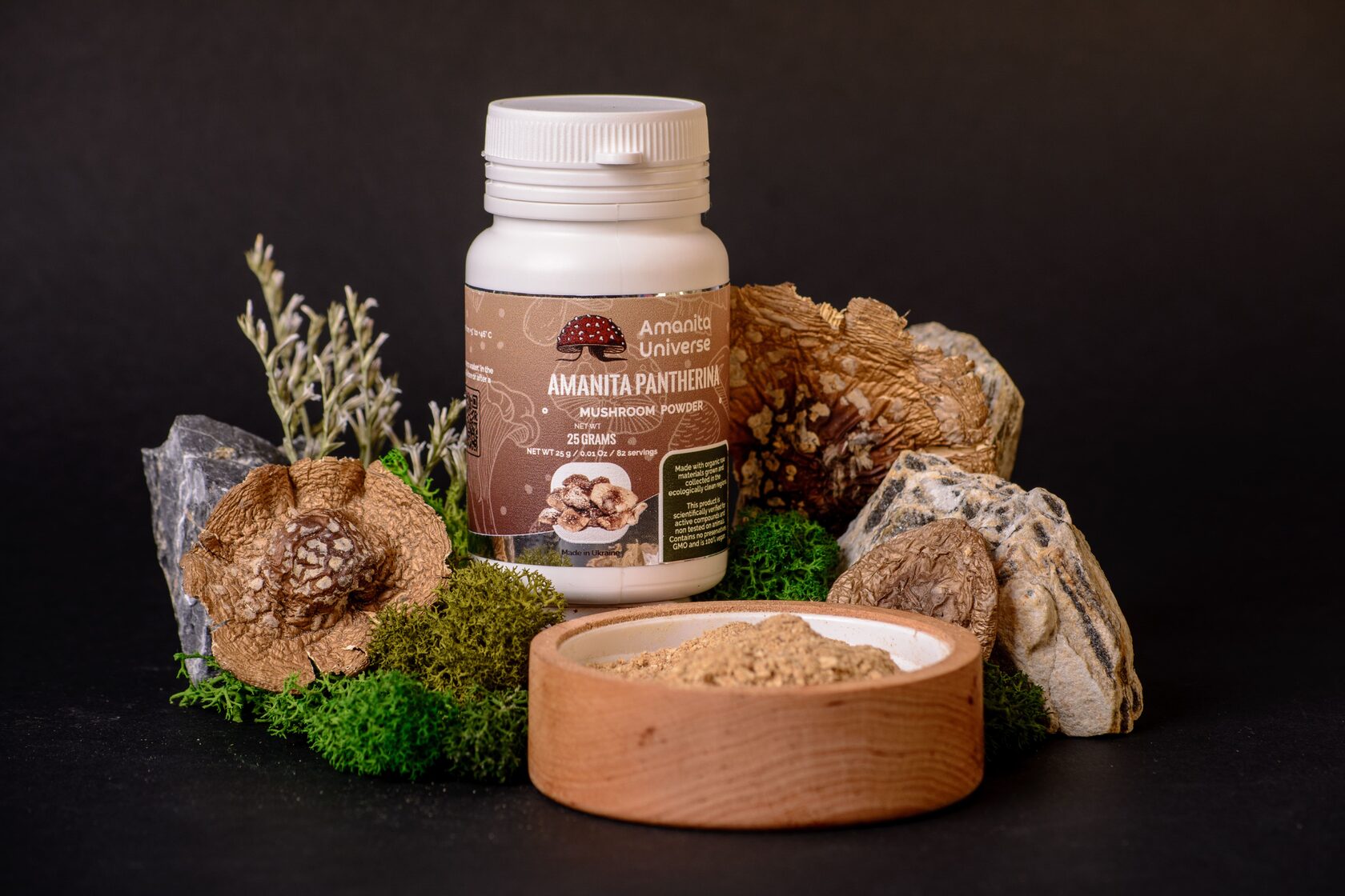 Amanita pantherina GROUND 25 g