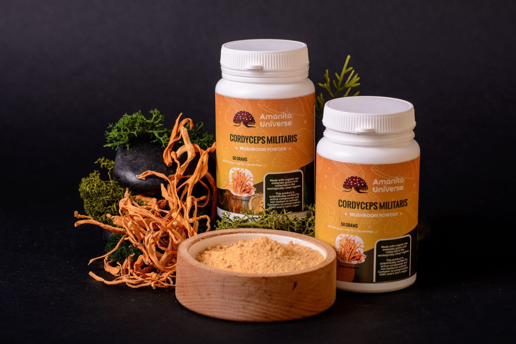 Cordyceps militaris ground