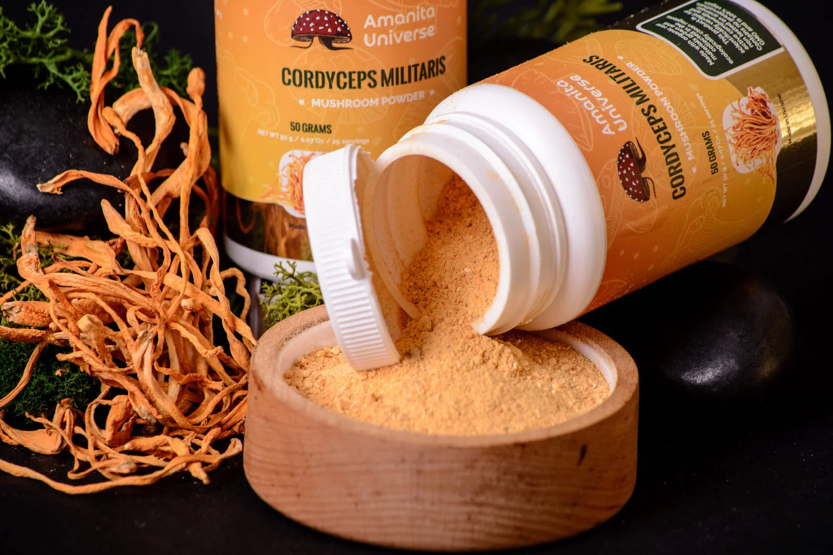 Cordyceps militaris ground