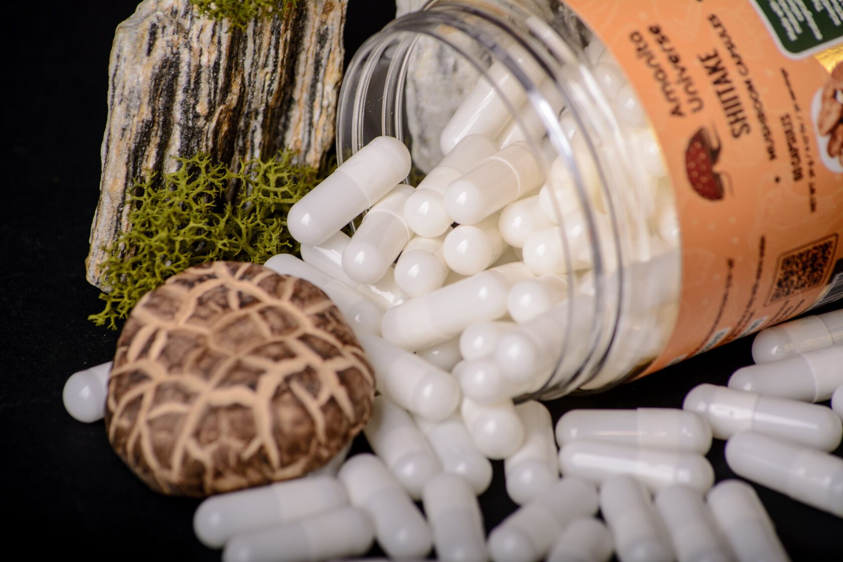 Shiitake in 0.4 g capsules
