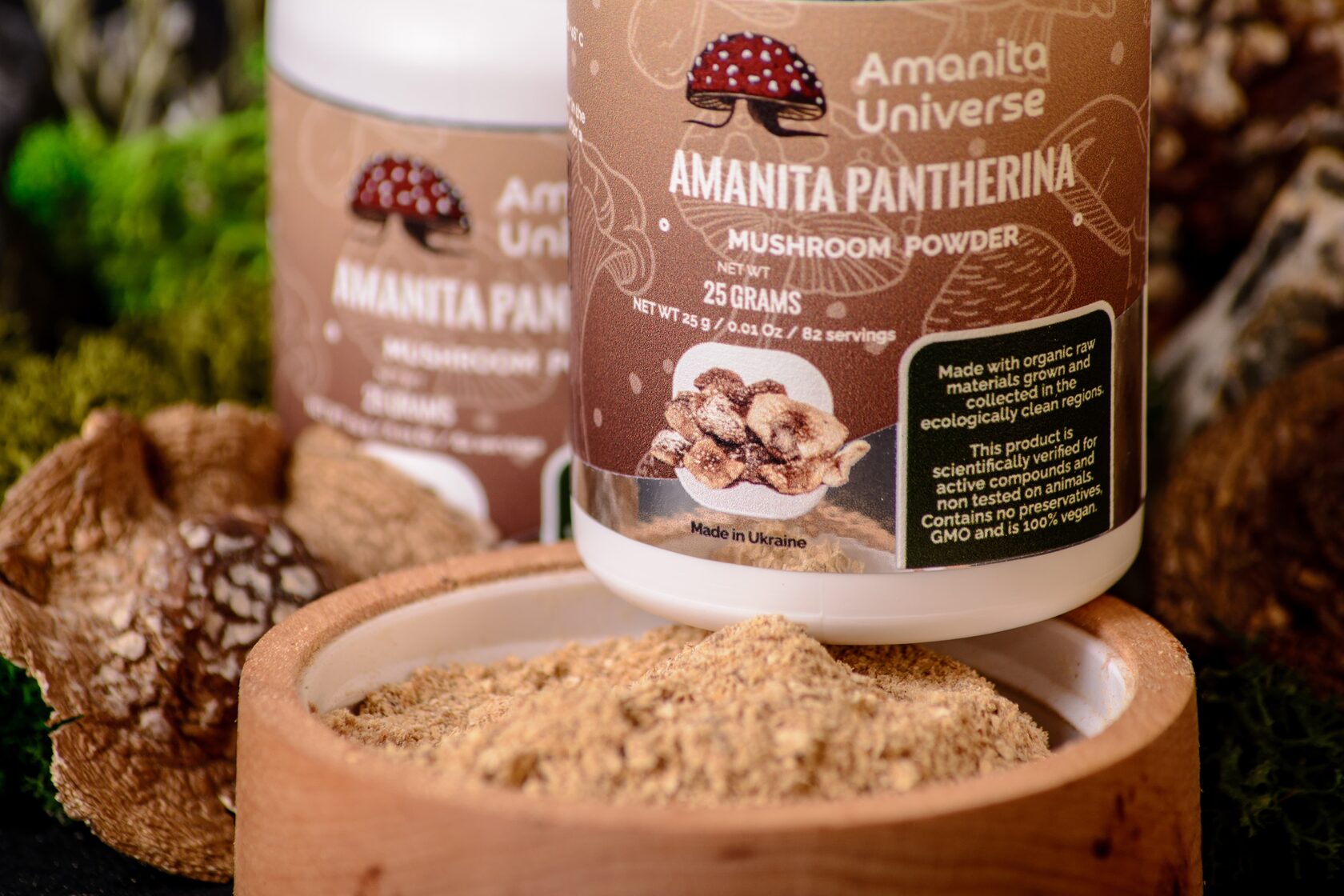 Amanita pantherina GROUND 25 g