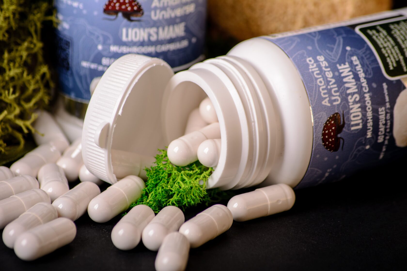 Lion's mane capsules of 0.4 g