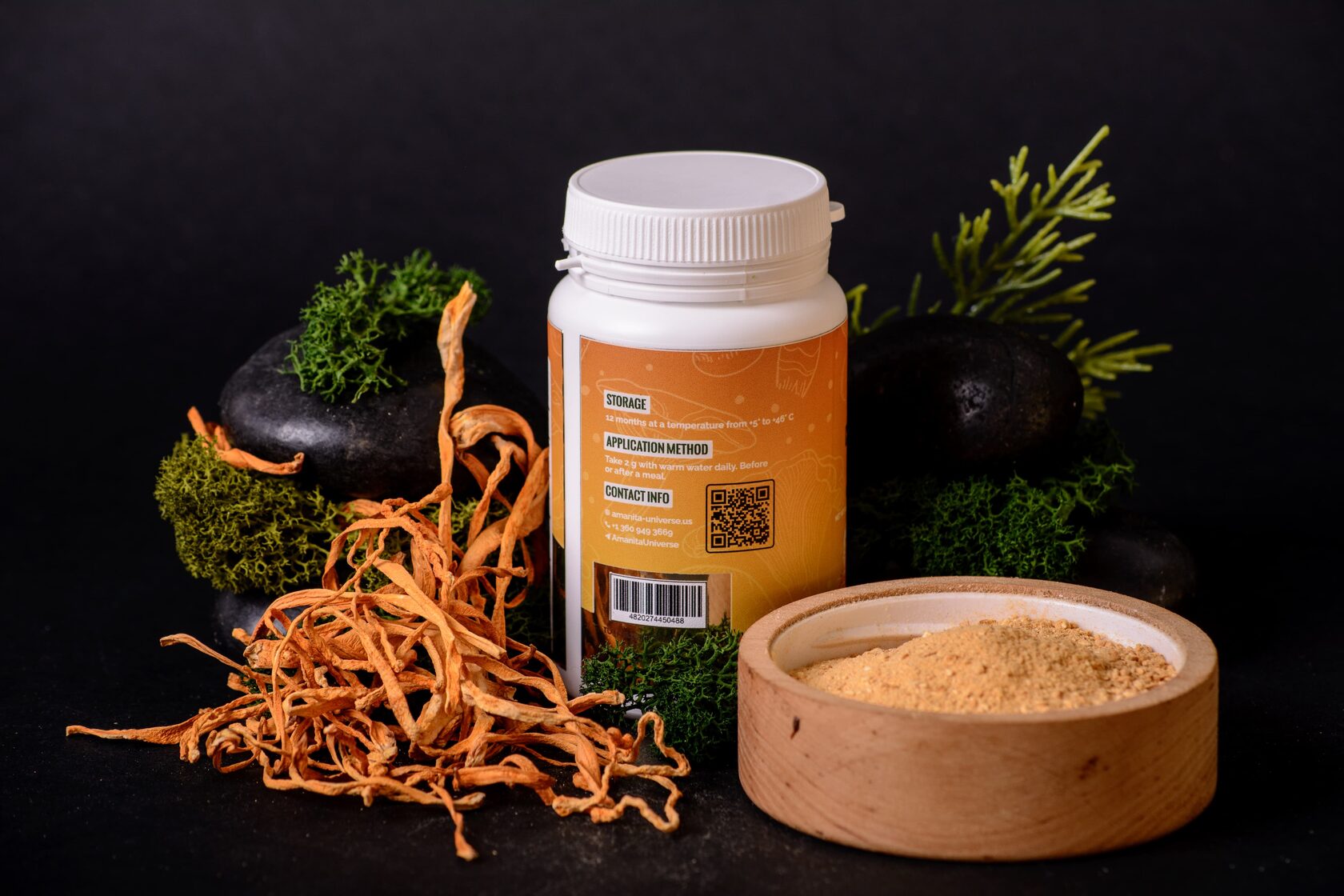 Cordyceps militaris ground