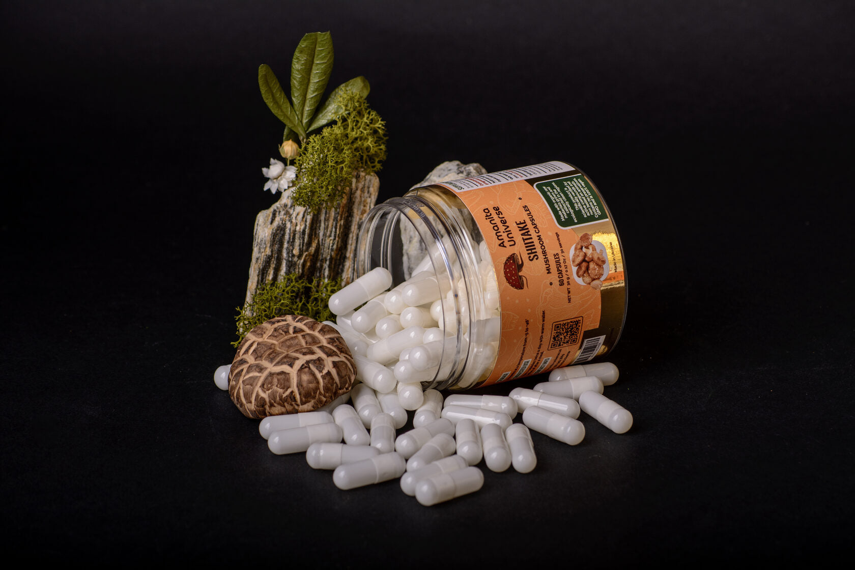 Shiitake in 0.4 g capsules