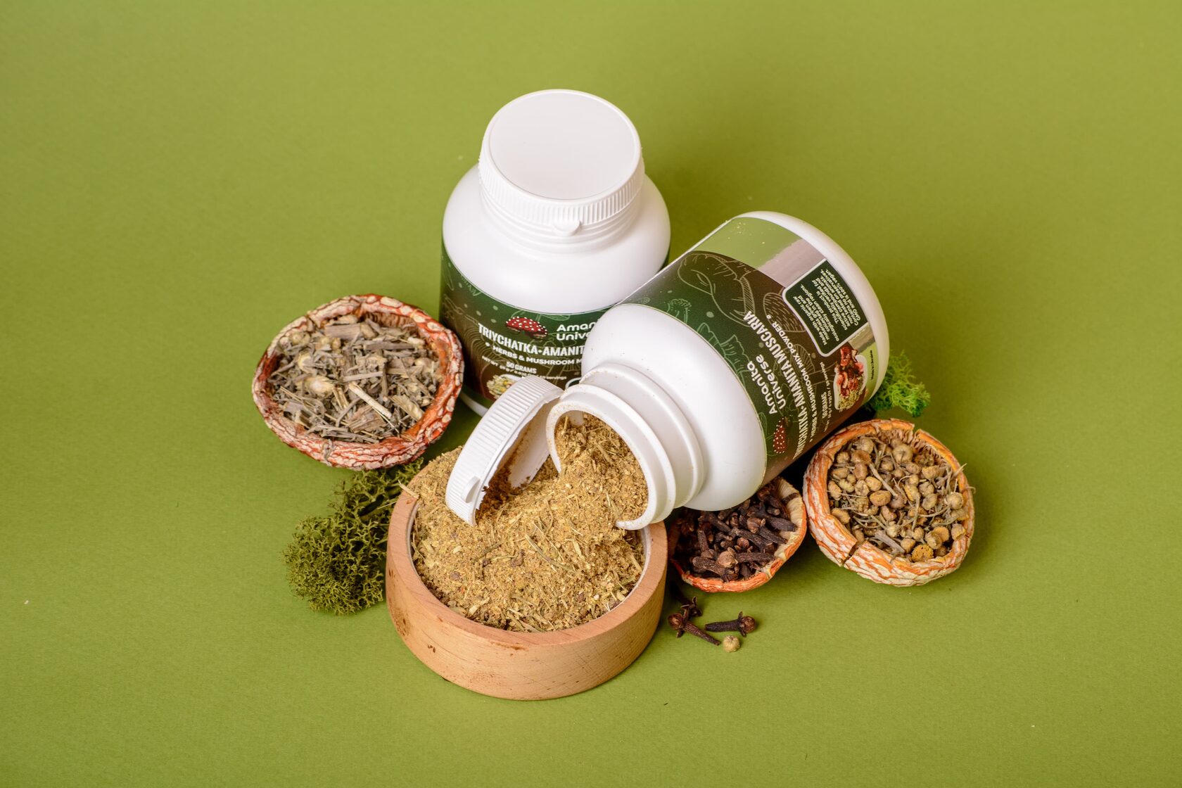 Triychatka antiparasitic with ground amanita 50 g