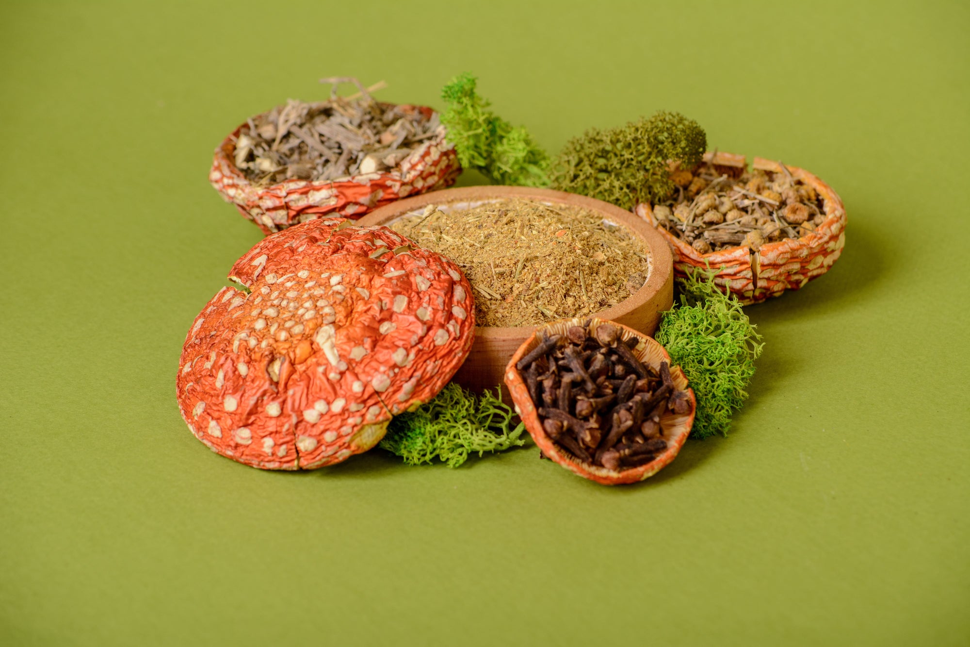 Triychatka antiparasitic with ground amanita 50 g