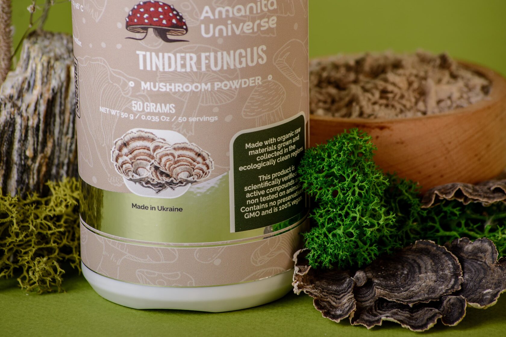 Trametes versicolor GROUND 50 g