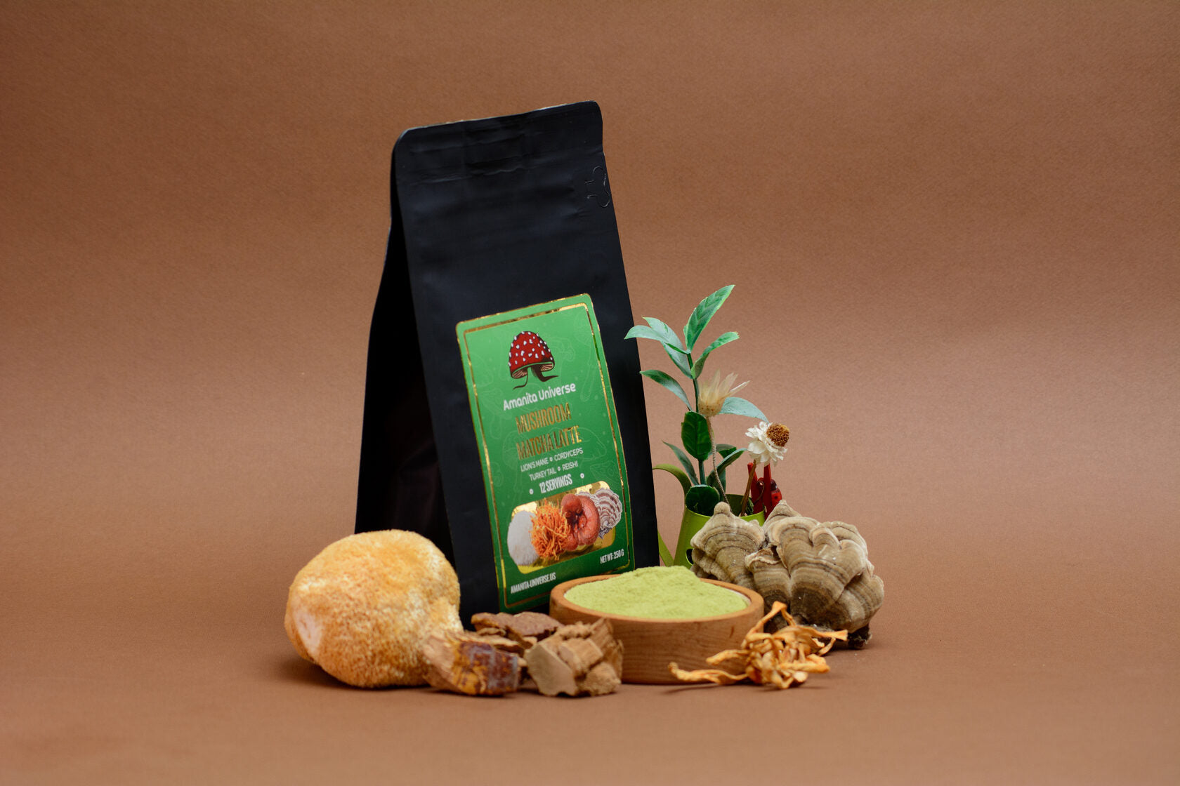 Mushroom matcha, 250 g