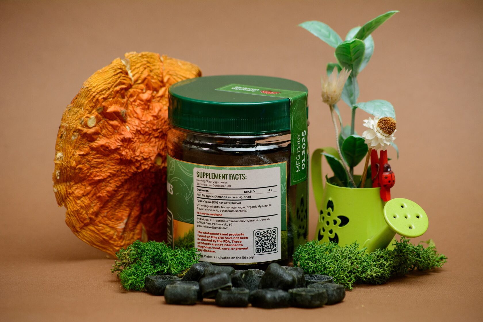 Amanita muscaria Apple marmalade 60 pc