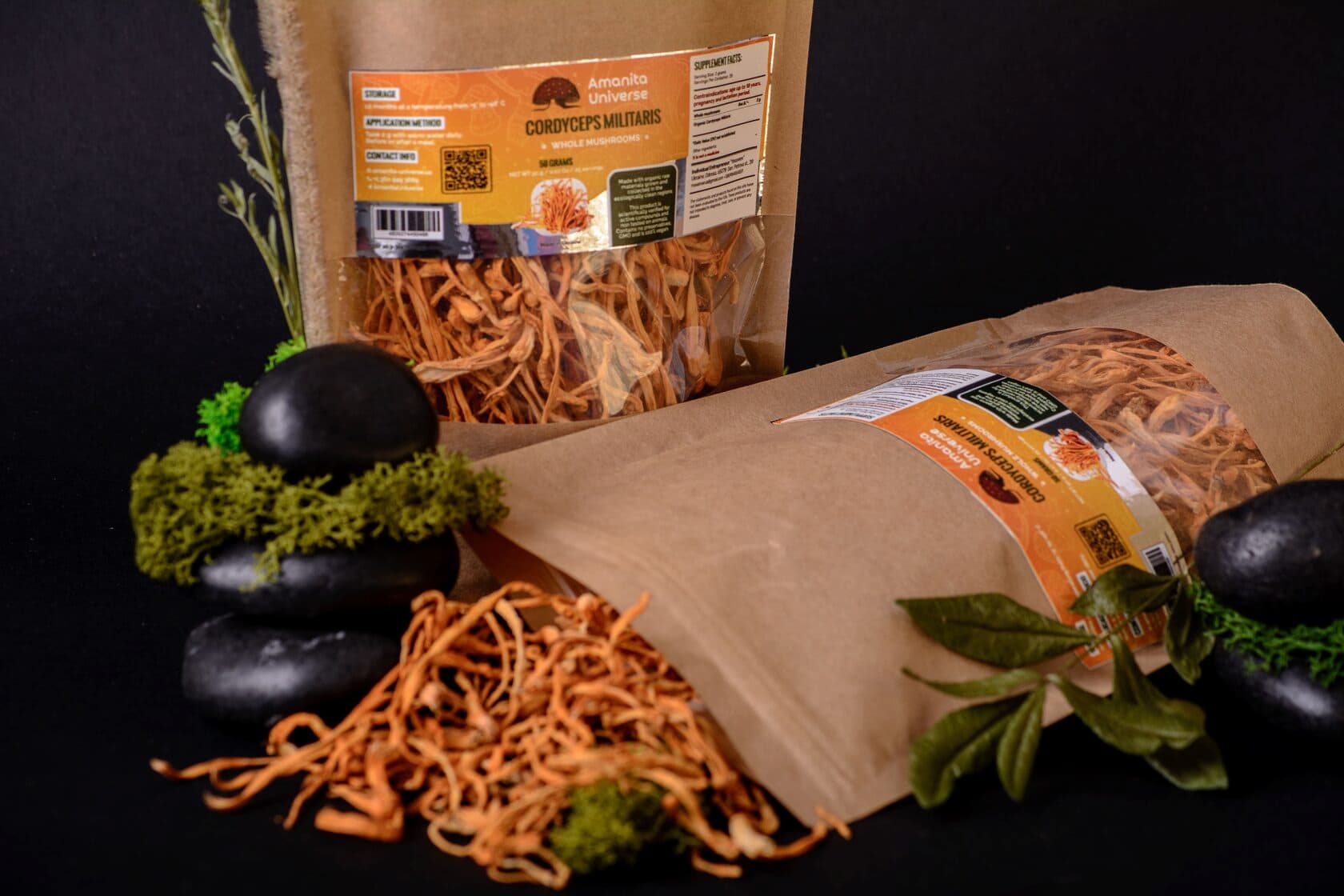 Cordyceps militaris whole