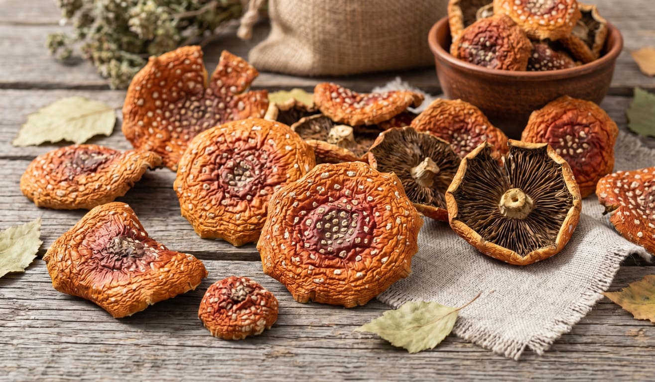 Fly Agaric Mushroom Dried: Chemical Composition Explained