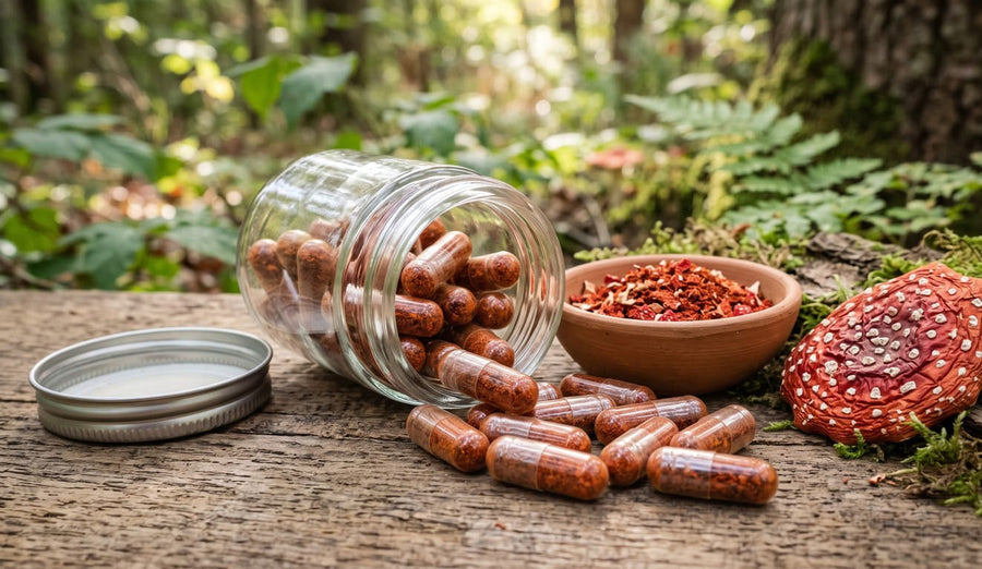 Amanita Muscaria in Capsules: Benefits, Risks, and the Reality of Modern Use