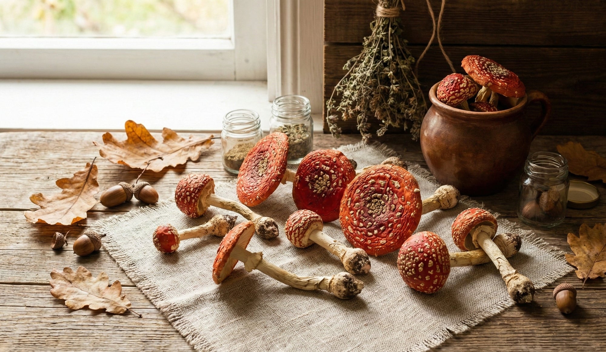 Potential Medicinal Applications of Dried Fly Agaric