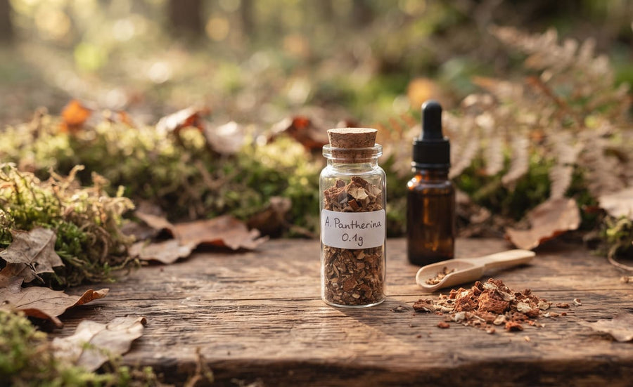 Amanita pantherina Microdosing: Benefits, Risks, and Common Misconceptions
