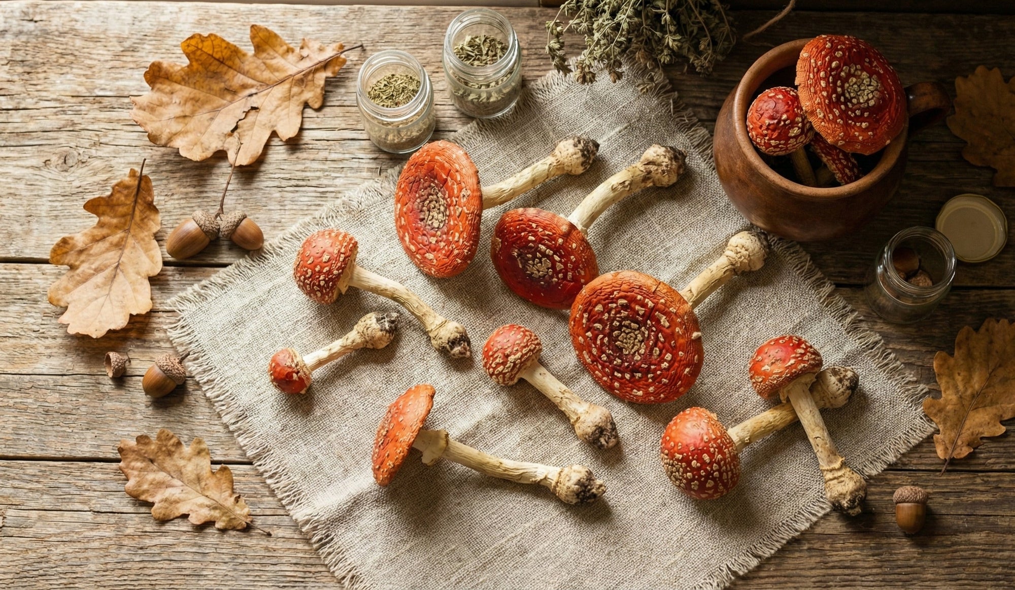 How Drying Changes the Toxicity of Fly Agaric