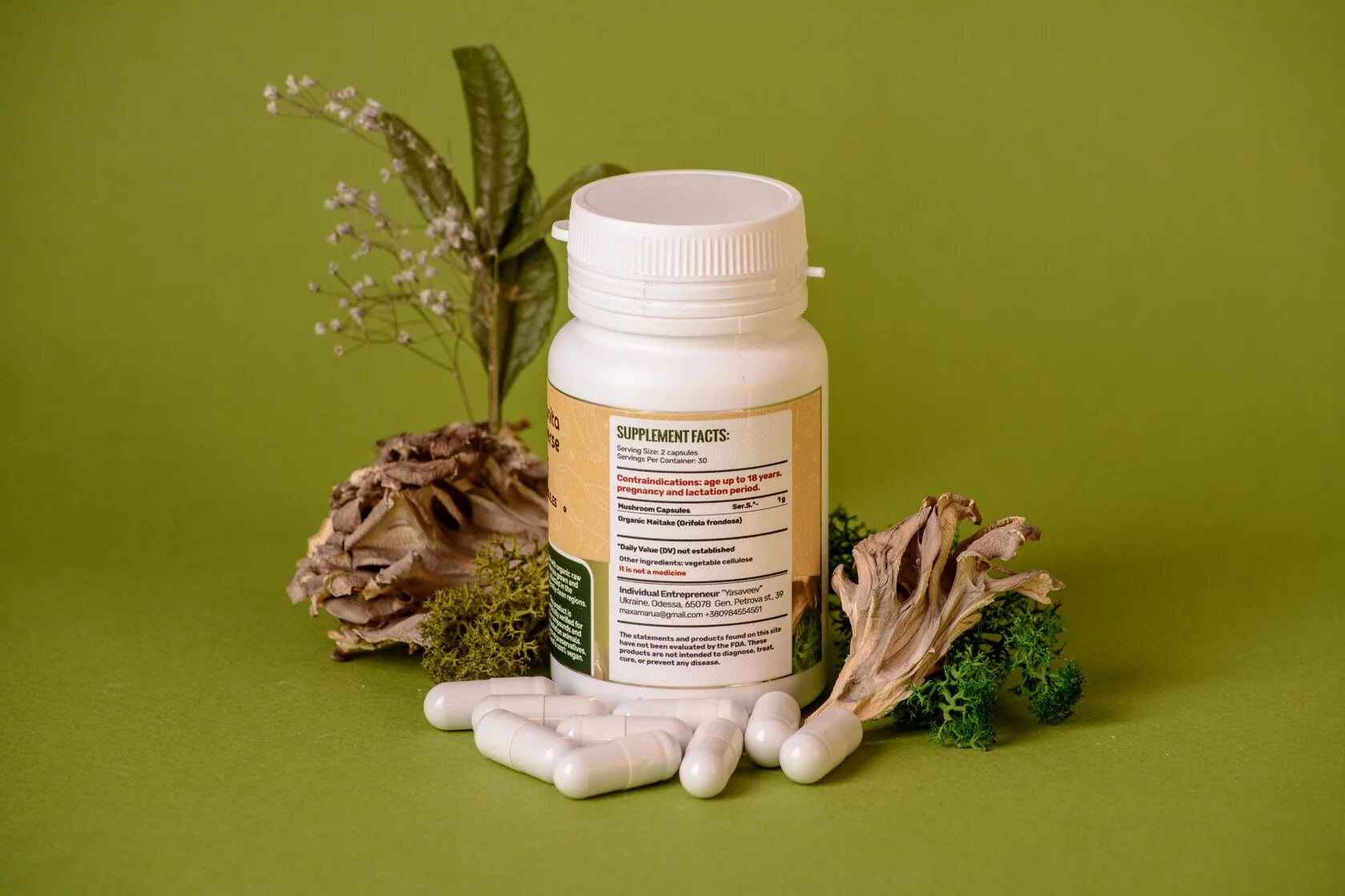 Maitake in capsules 60 pcs of 0.4 g