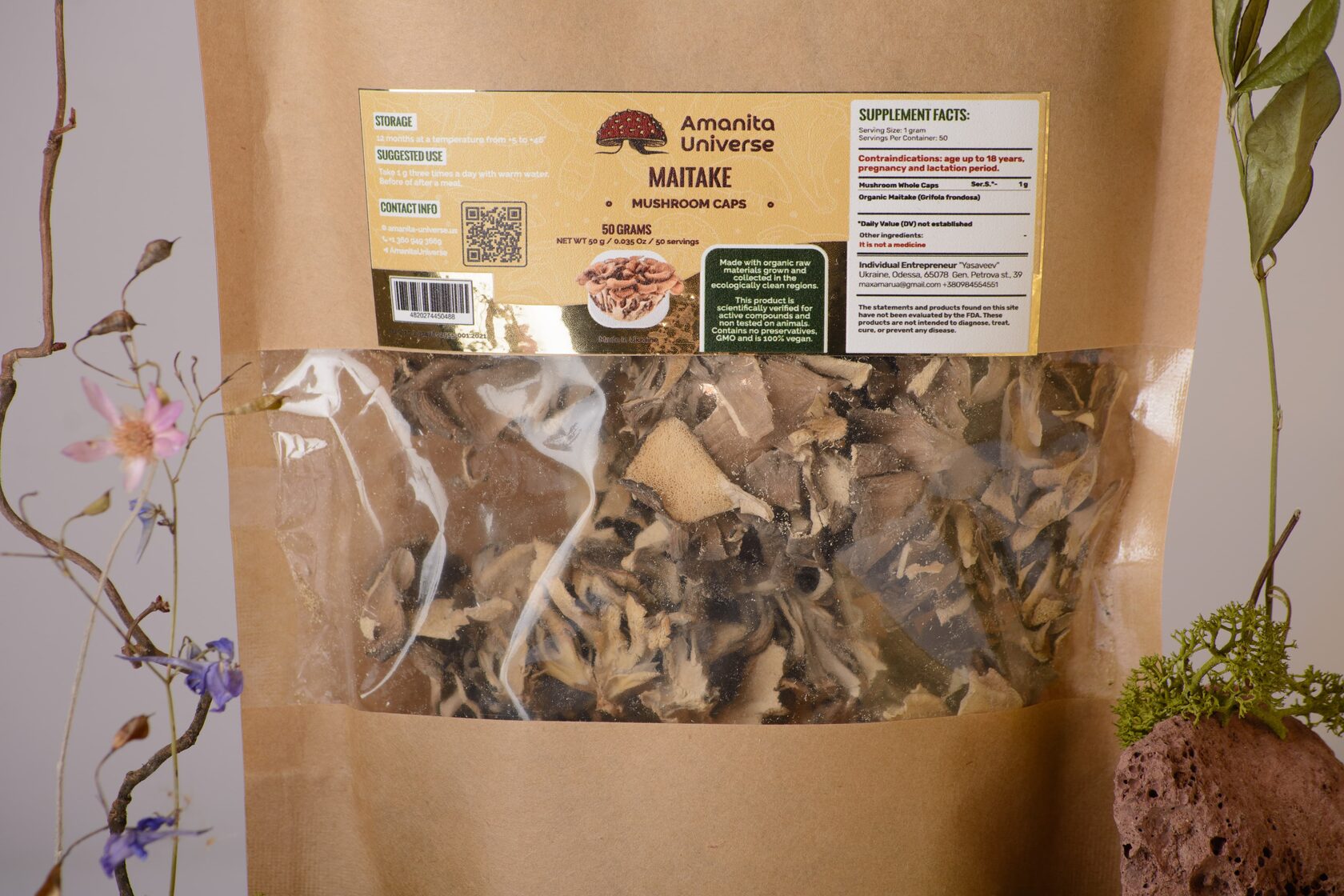 Maitake whole 50 g