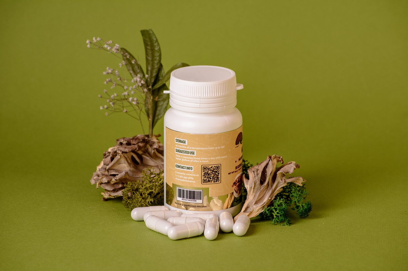 Maitake in capsules 60 pcs of 0.4 g