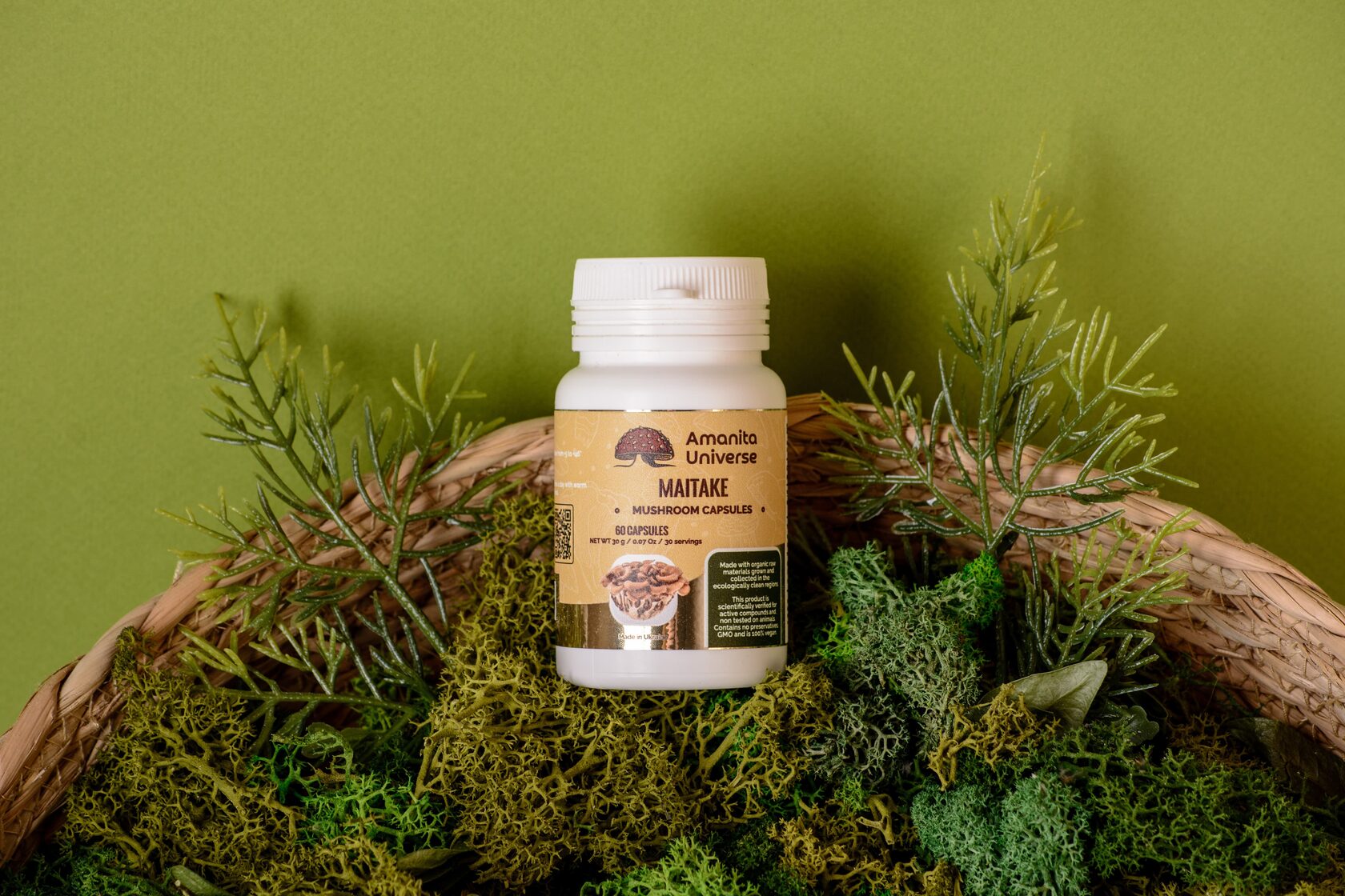 Maitake in capsules 60 pcs of 0.4 g